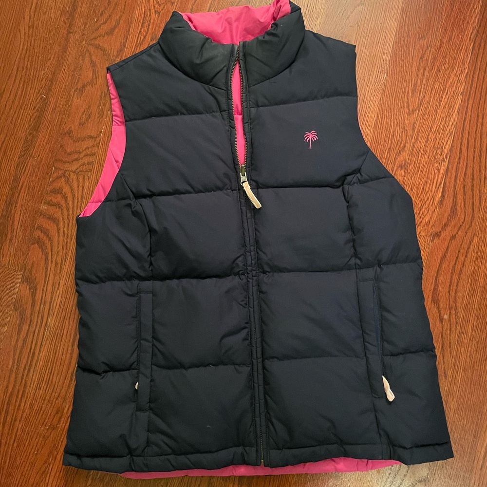 Lilly Pulitzer reversible vest